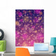 Purple with Snowflake Wall Decal