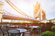 Cafe London Sunny Day Wall Decal