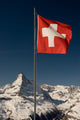 Swiss Flag and Matterhorn Wall Decal