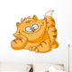 Fat Cat Wall Decal