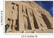 Aswan Temple Egyptian Wall Decal