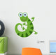 Cute Lizard Icon Wall Decal