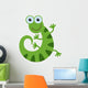Cute Lizard Icon Wall Decal