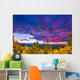 Sunset Santa Fe Ski Wall Decal