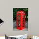 Old British Red Telephone Wall Decal