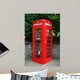 Old British Red Telephone Wall Decal