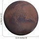Planet Mars Wall Decal