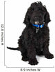 Black Labradoodle Puppy Dog Wall Decal