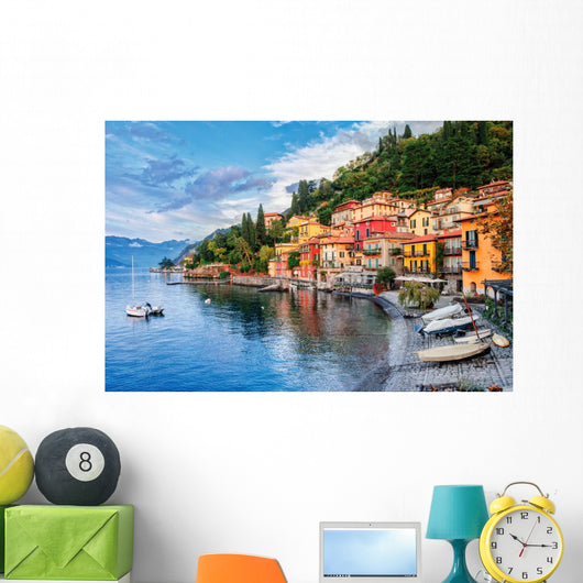 Town Menaggio Lake Como Wall Decal
