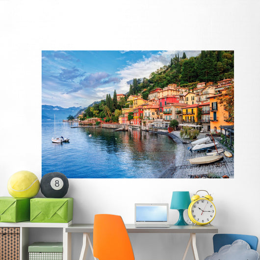 Town Menaggio Lake Como Wall Decal