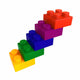 Lego Color Block Stair Wall Decal