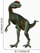 Dilophosaurus Wall Decal