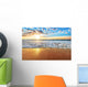 Colorful Ocean Beach Sunrise Wall Decal