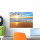 Colorful Ocean Beach Sunrise Wall Decal