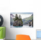 Foggy Day Kenai Fjords Wall Decal
