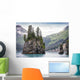Foggy Day Kenai Fjords Wall Decal