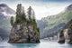 Foggy Day Kenai Fjords Wall Decal