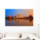 Taj Mahal Agra India Evening Wall Decal