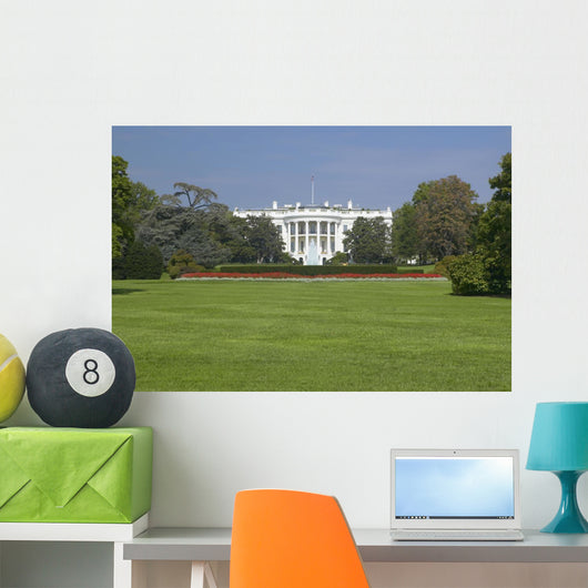 White House South Lawn Wall Decal