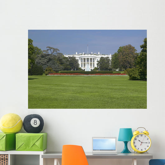 White House South Lawn Wall Decal