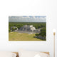 Panoramic Temple Warriors out Wall Decal