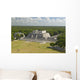 Panoramic Temple Warriors out Wall Decal