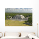Panoramic Temple Warriors out Wall Decal
