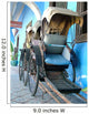 Rickshaw Front Wall Decal