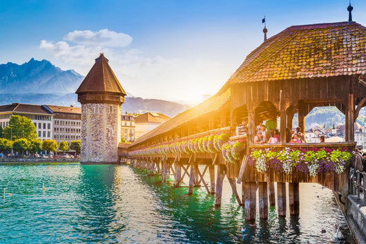 Historic Town Luzern Wall Decal