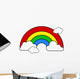 Cloudy Rainbow Wall Decal