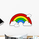 Cloudy Rainbow Wall Decal
