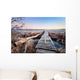 Wooden Bridge over River Wall Decal