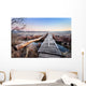 Wooden Bridge over River Wall Decal