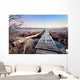Wooden Bridge over River Wall Decal