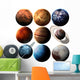 Nasa Solar System Planets Wall Stickers Wall Decal
