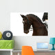 Bay Horse White Wall Decal