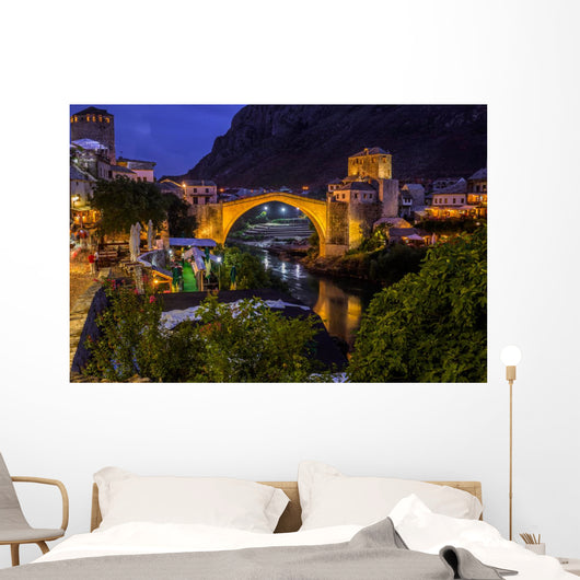 Old Bridge Mostar Bosnia Wall Decal