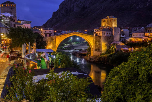 Old Bridge Mostar Bosnia Wall Decal