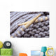 Hand Knitting Wall Decal