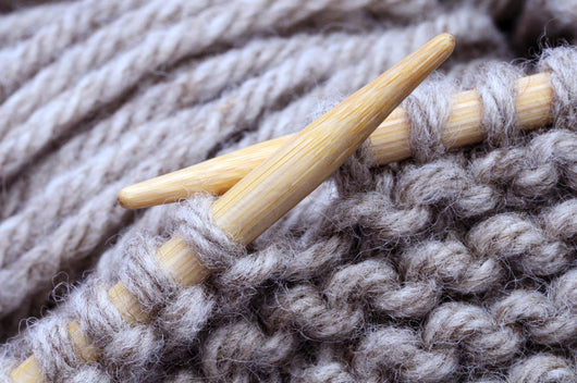 Hand Knitting Wall Decal