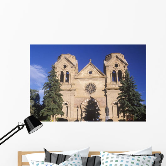 Mission Building Downtown Santa Wall Decal