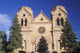 Mission Building Downtown Santa Wall Decal