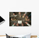 Eight Businessmen Planning Strategy Wall Decal