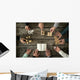 Eight Businessmen Planning Strategy Wall Decal