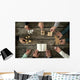 Eight Businessmen Planning Strategy Wall Decal