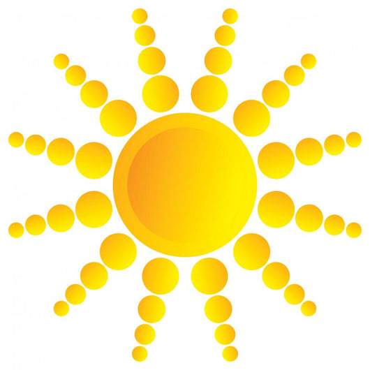 Summer Sun Wall Decal