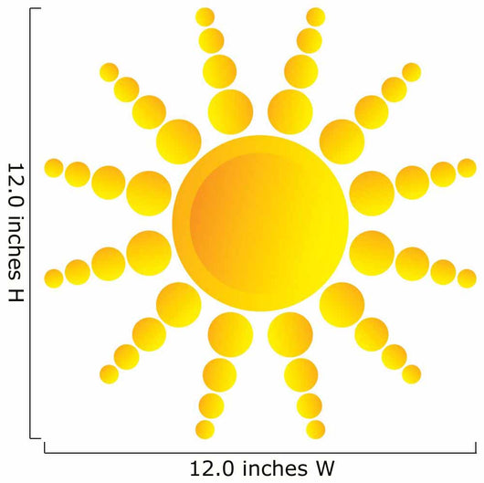 Summer Sun Wall Decal