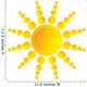 Summer Sun Wall Decal