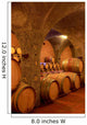 Wine Cellar Built Red Wall Decal