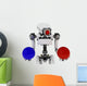 Slim Robot Choosing Wall Decal